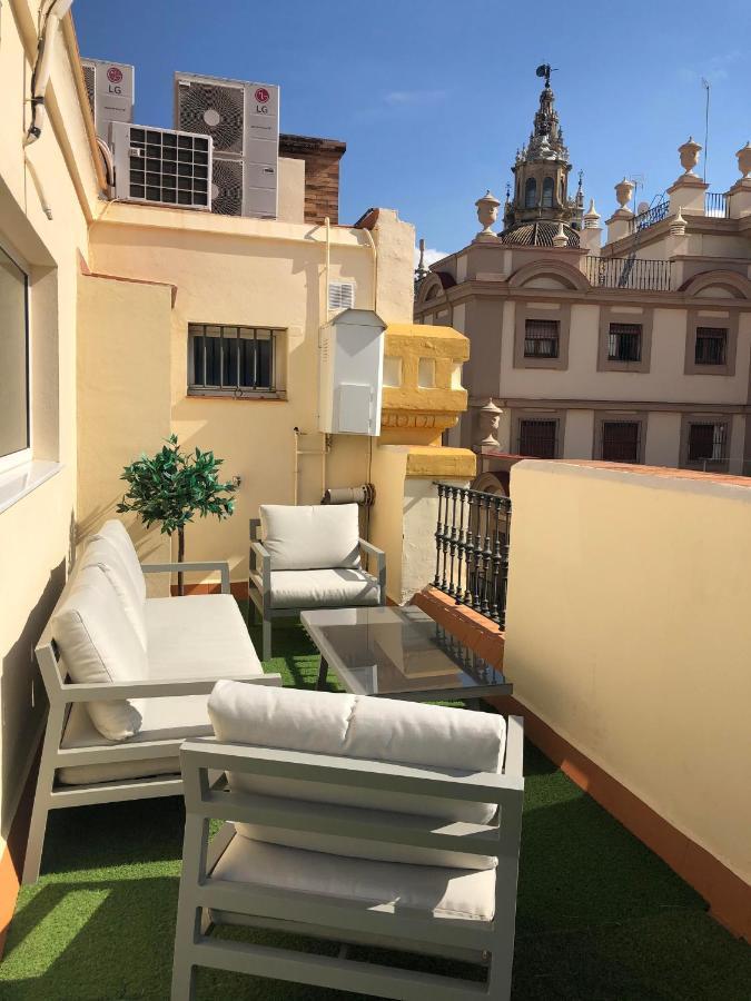 Constitucion Terraza Lägenhet Sevilla Exteriör bild